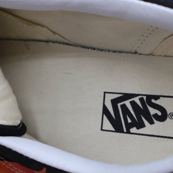 Used Vans Old Skool Flame Fire Low Top Shoes Men's 13 - Excellent Shape - Picture 6 of 9